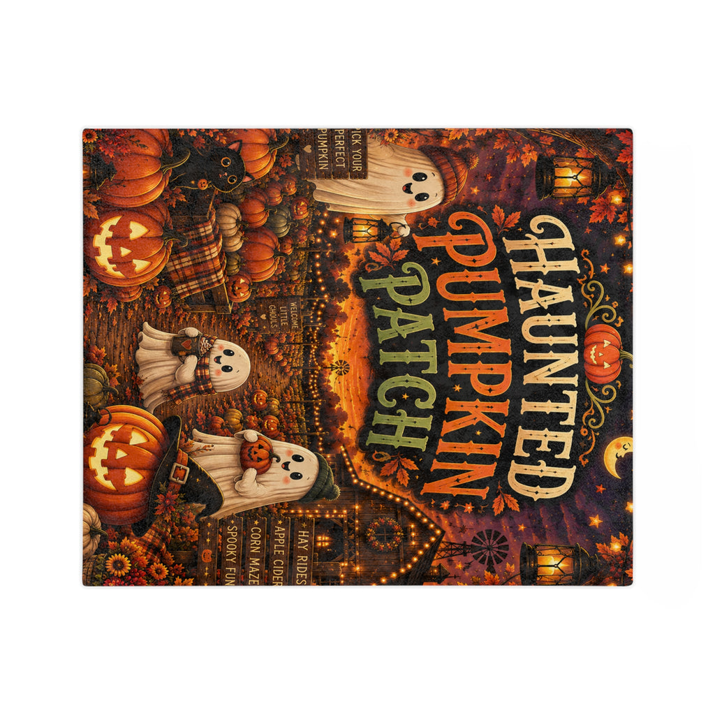 Haunted Pumpkin Patch Blanket