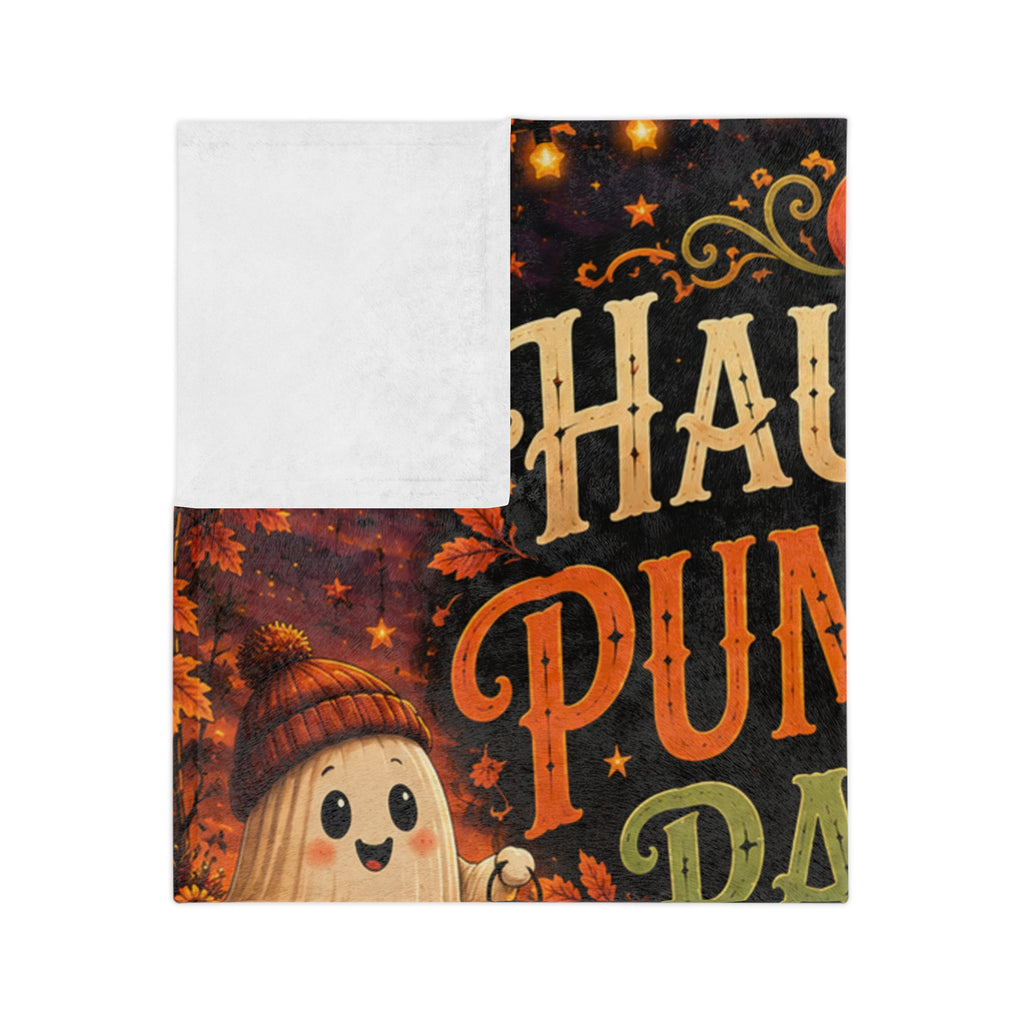 Haunted Pumpkin Patch Blanket