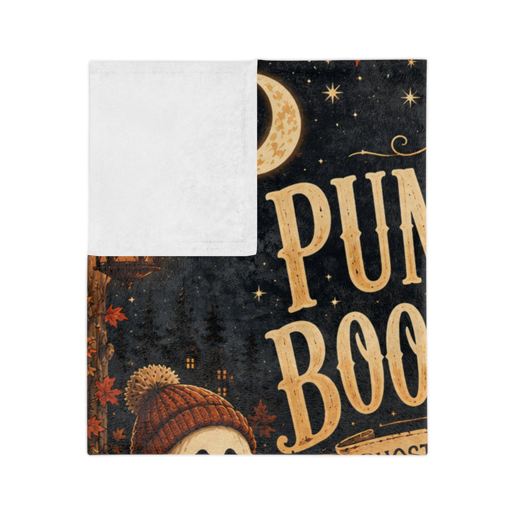 Pumpkin Book Club Blanket