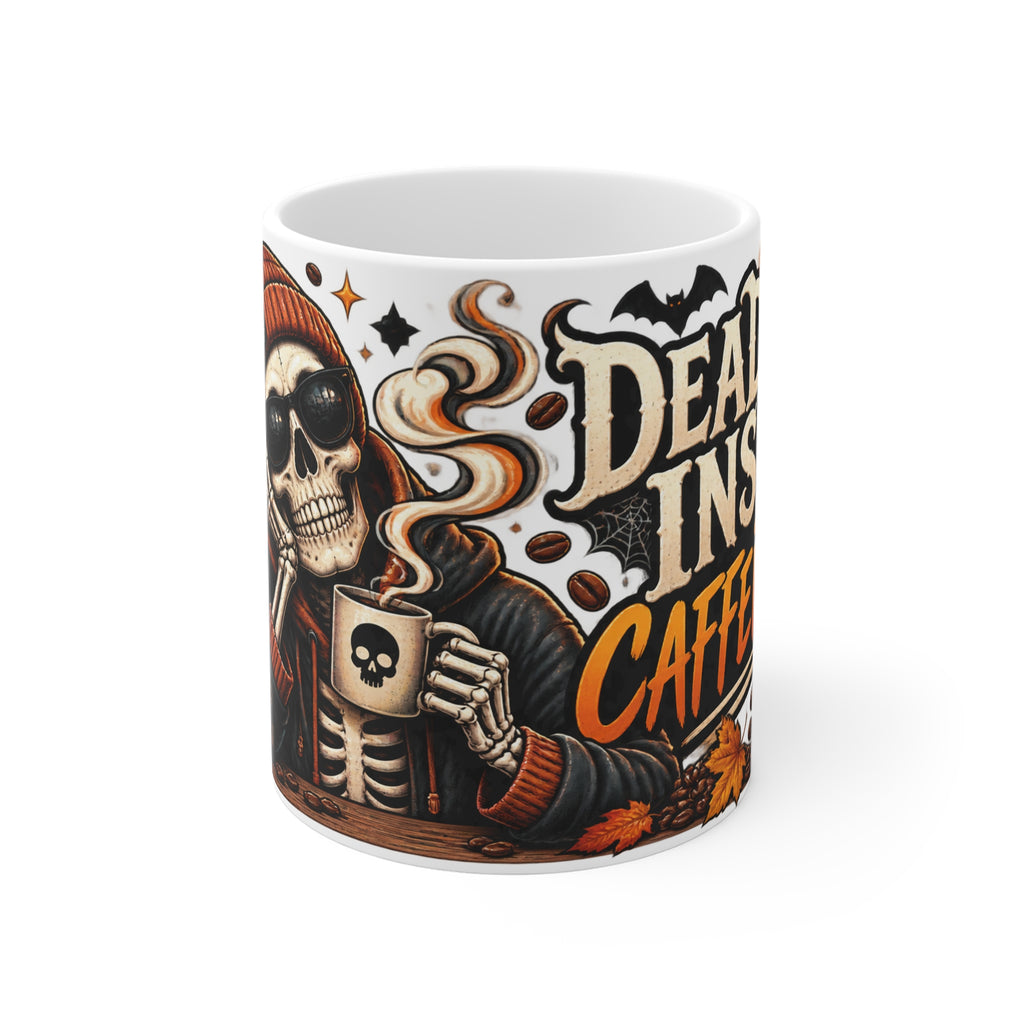 Dead Inside But Caffeinated Mug
