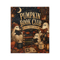 Pumpkin Book Club Blanket
